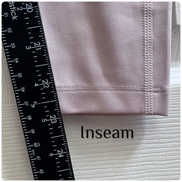 Girlfriend Collective Nude Neutral Gym Workout Legging Small 23 Inch Inseam - Picture 5 of 8